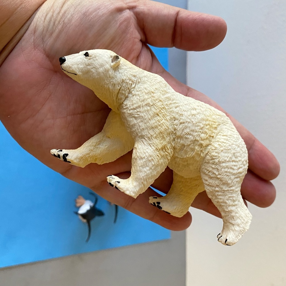 NORTH POLE ANIMALS / POLAR BEARS, ARTIC FOX, PENGUINS - Picture 5 of 13